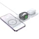 3-in-1 Magnetic Foldable Wireless Chargers - White (2 of 6)