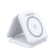 3-in-1 Magnetic Foldable Wireless Chargers - White (4 of 6)