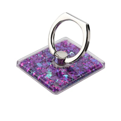 Ring Holder Kick-Stands - Glitter Purple
