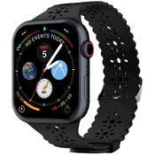 Apple Watch Lace Bands - Black, Silicone, 38mm/40mm/41mm