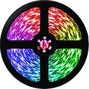 LED Light Strip with Remote - 15', Sound Activated, Multi-Color