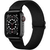 Apple Watch Mesh Bands - Black, Nylon, 38mm/40mm/41mm Face