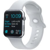Apple Watch Bands - White, Silicone, 42mm/44mm/45mm Face