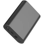 PD Aluminum 12000mAh Power Banks - Gunmetal, 2 Ports