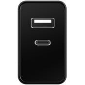 2-Port Wall Chargers - Black, USB-PD 20W
