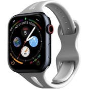 Apple Watch Sleek Silicone Bands - Gray, 38mm/40mm/41mm
