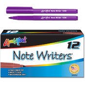 Water-based Ink Markers - 12 Count, Purple, Fine Tip