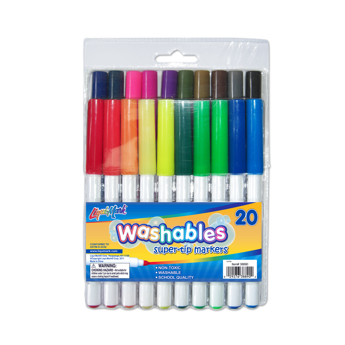 Crayola Washable Super Tip Markers - 20 Count 