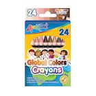 Global Colors Crayons - Assorted, 24 Pack image number null