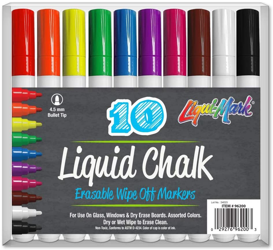 Wholesale Markers Liquid Chalk Markers Pens Erasable Colors