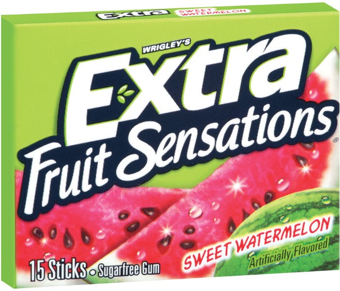 Wholesale Extra Watermelon Gum Slim Pk 15 Pc (SKU 1123183) DollarDays