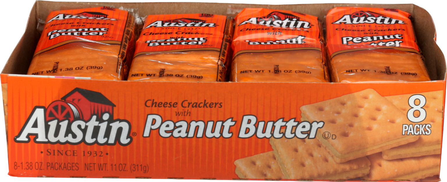 Wholesale Austin Cheese Crackers with Peanut Butter (SKU 2345697