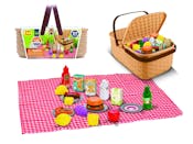 Picnic Time Basket Playset - 23 Piece
