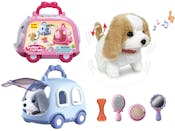 Puppy with Camper Playsets, Two Assorted - 6.8"