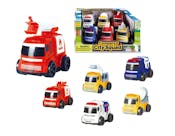 Friction Truck Playsets - 6 Piece