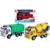 Service Vehicle Toys - Assorted, Friction Power, Ages 3+