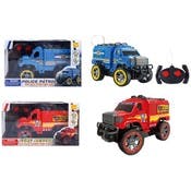Remote Control Vehicles - Police/Fire, 10"