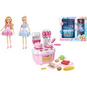 Mini Kitchen Playsets - Dolls Included, Ages 3+