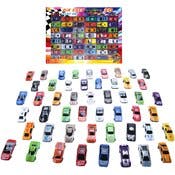 Diecast Car Toy Sets - 50 Pieces