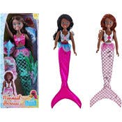 Mermaid Princess Fashion Dolls - Accessories, 17.5"