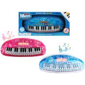 Musical Keyboards -  Assorted Colors, Battery Operated