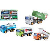 Toy Truck Sets -  Friction Powered, 8.5"