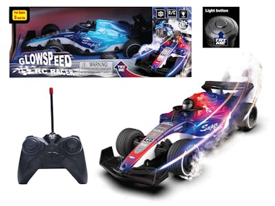 Remote Control Glowspeed Cars with LED Light - 10.25"