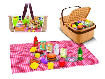 Picnic Time Basket Playset - 23 Piece