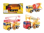 Friction Construction Vehicles - 4 Styles, 8.5" image number null