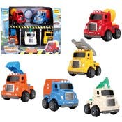 Work Truck Playsets - 5 Piece, 4"