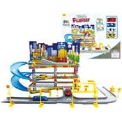 Urban Parking Play Sets - 4 Cars Included