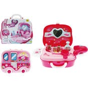 Beauty Carrying Case with Accessories - Assorted, Ages 3+, 14"
