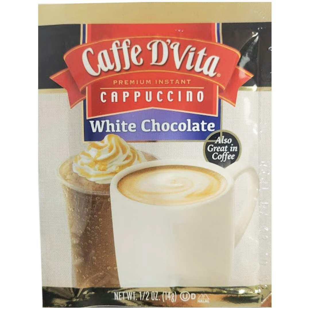 Caffe D'Vita&reg; Cappuccino - White Chocolate, 0.5 oz
