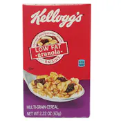 Low Fat Granola with Raisins Cereal Boxes - 2.22 oz