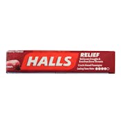 Halls Cough Drop Sticks, Cherry - 9 Count