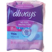 Always Pantiliners - Clean Scent, 20 Pack