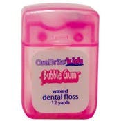 Kids' Dental Floss - Bubblegum Flavor, 12 yards