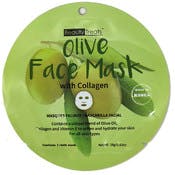 Beauty Treats Face Masks - Olive, with Collagen