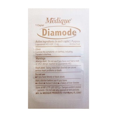 Medique&reg; Diamode Antidiarrheal Caplets