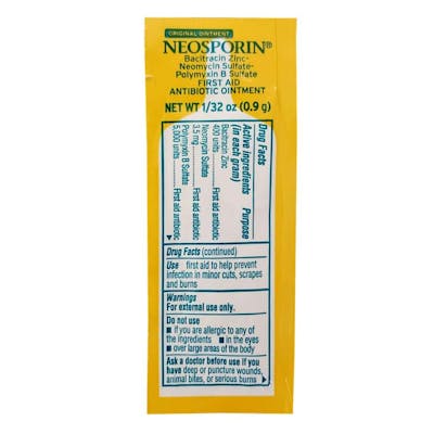 Neosporin&reg; Ointment Packets - 0.32 oz