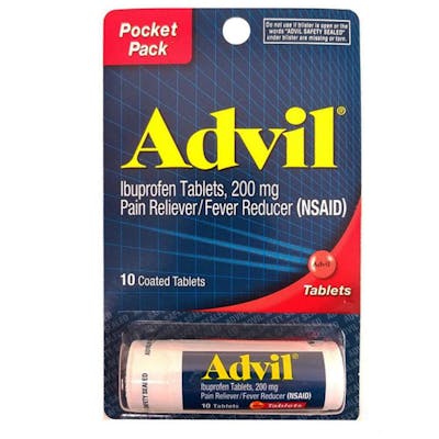 Advil&reg; Tablets Vial, 10 Count