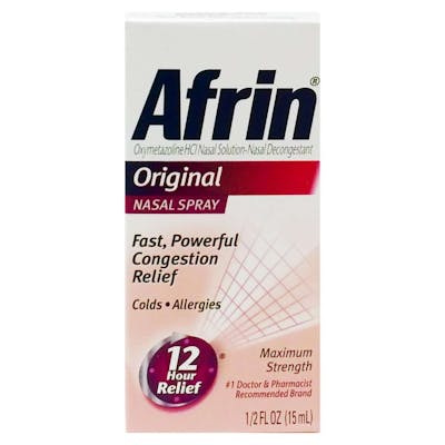 Afrin Original Nasal Spray - 0.5 oz