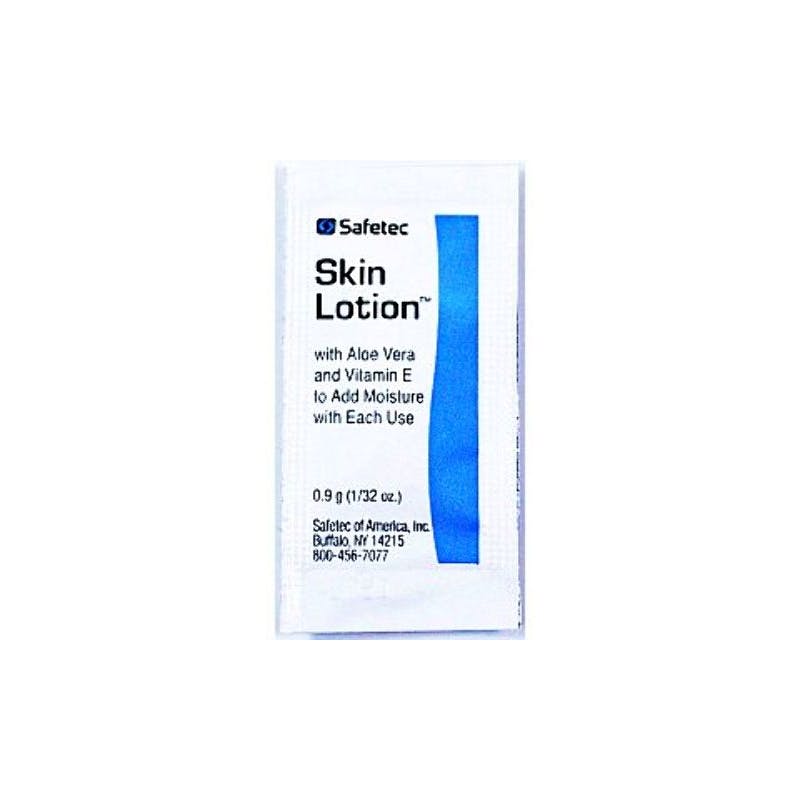 Safetec Skin Lotion Packet - 0.9g