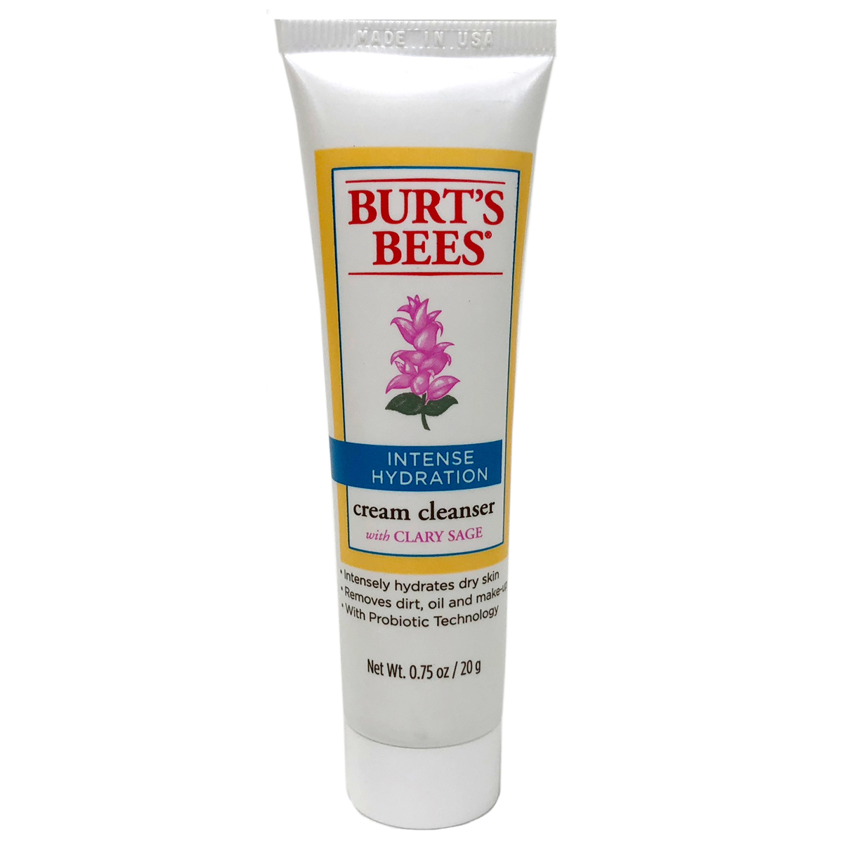 burt's bees cream cleanser clary sage