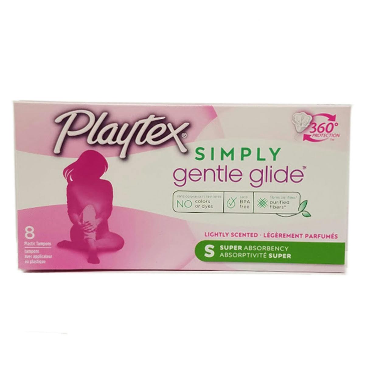 Wholesale Playtex Gentle Glide Tampons 8 Piece (SKU 362660) DollarDays
