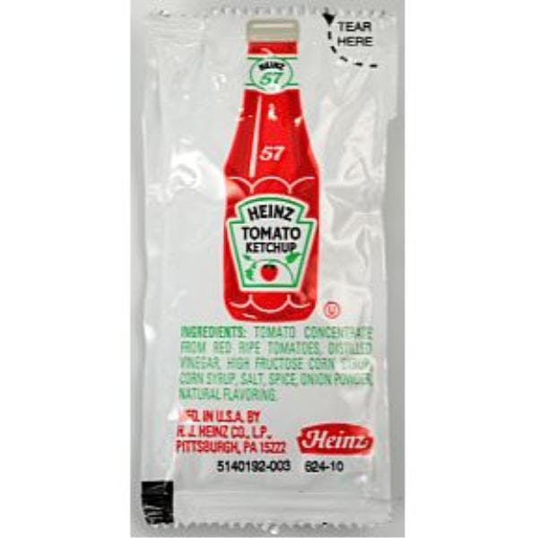 Wholesale Heinz Ketchup (packet) 9 gm 1000 case (SKU 677524) DollarDays