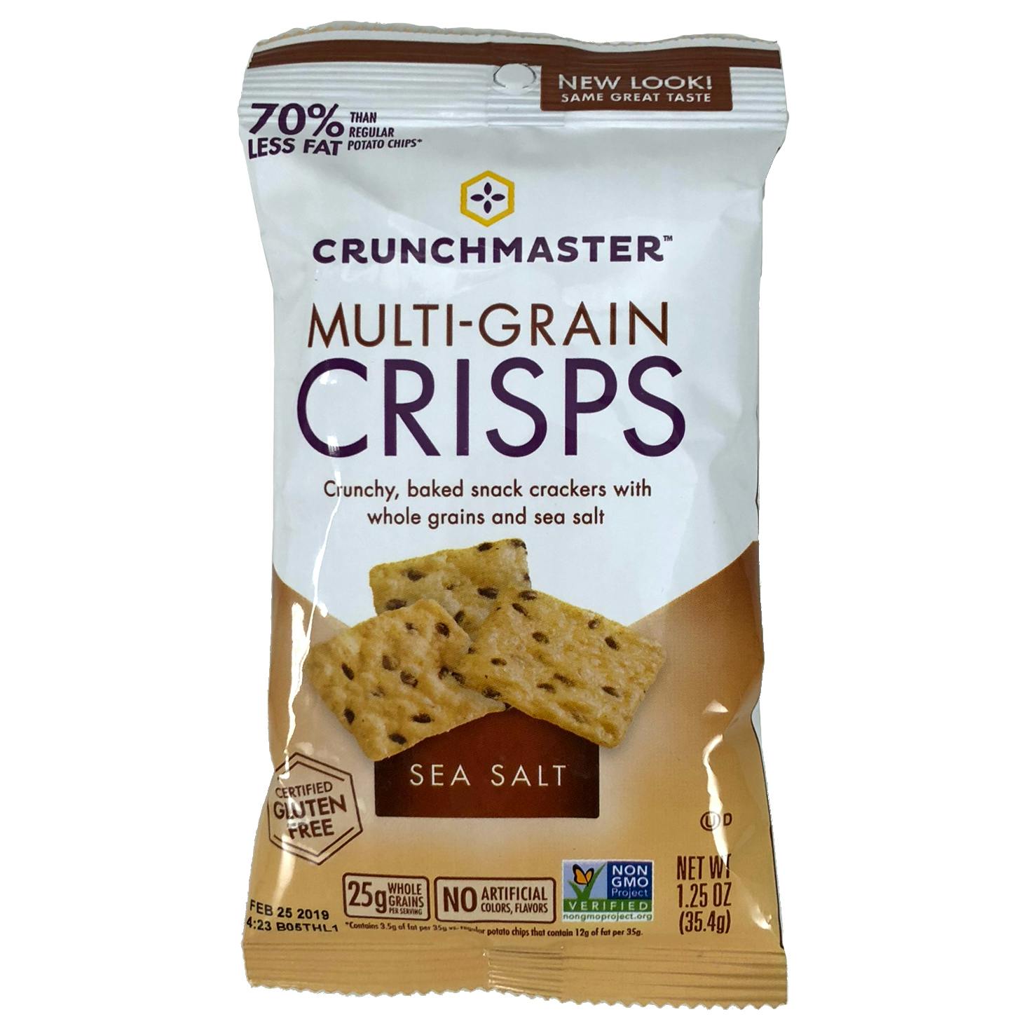 Wholesale Multi-Grain Crisps - Sea Salt 1.25 oz (SKU 2320243) DollarDays