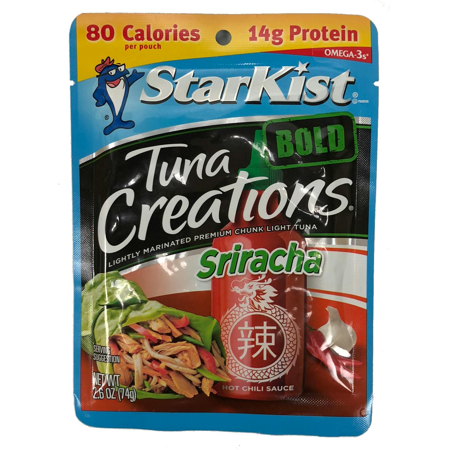 Wholesale Tuna Creations Bold Siracha 2.6 oz packet (SKU 2320283) DollarDays