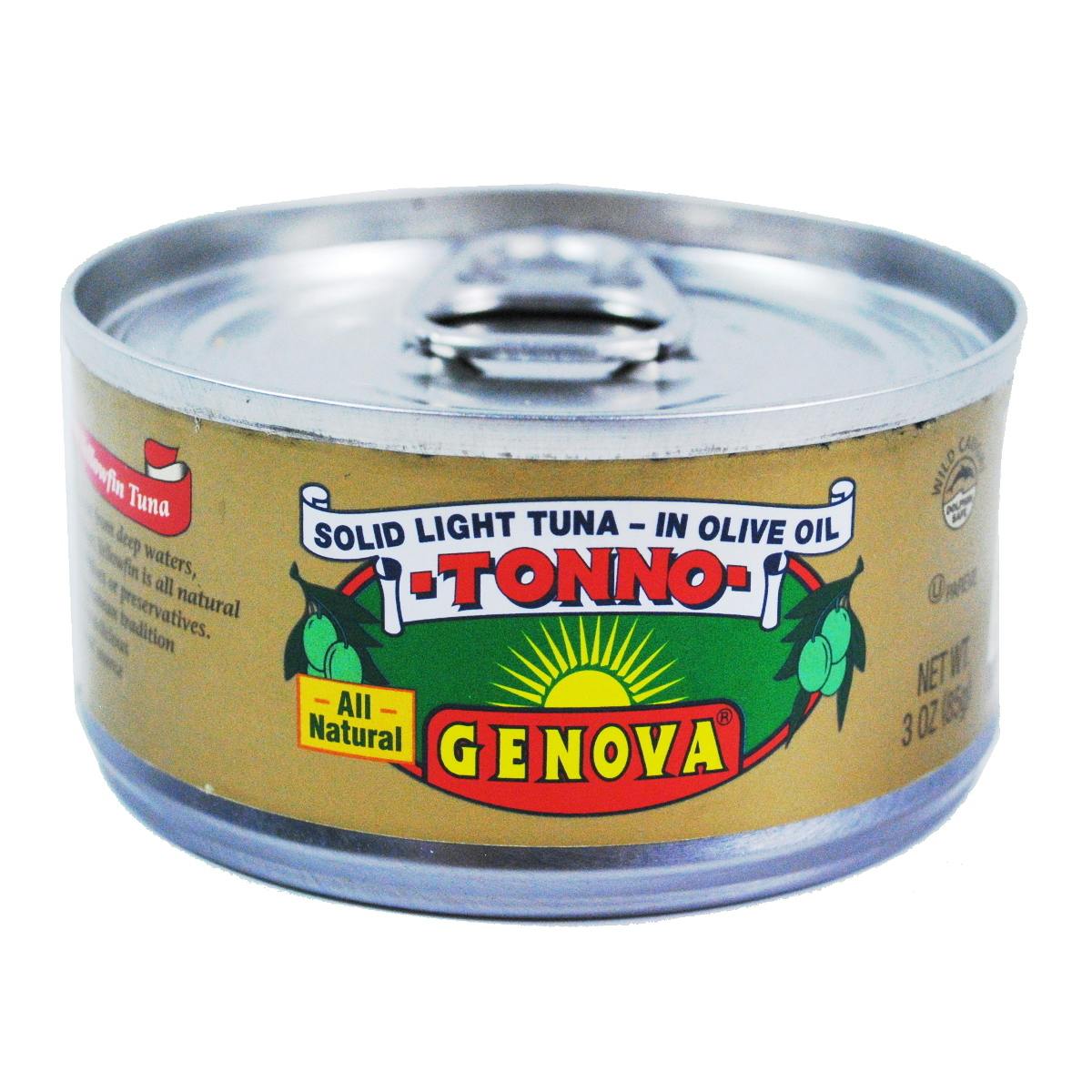 Wholesale Genova Tonno solid light tuna in olive oil (SKU 915433