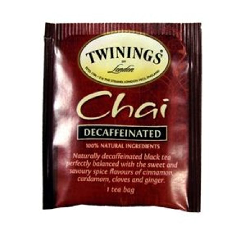 Decaffeinated Chai Tea individual packet